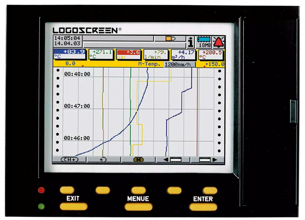 Безбумажный регистратор LOGOSCREEN JUMO 706550