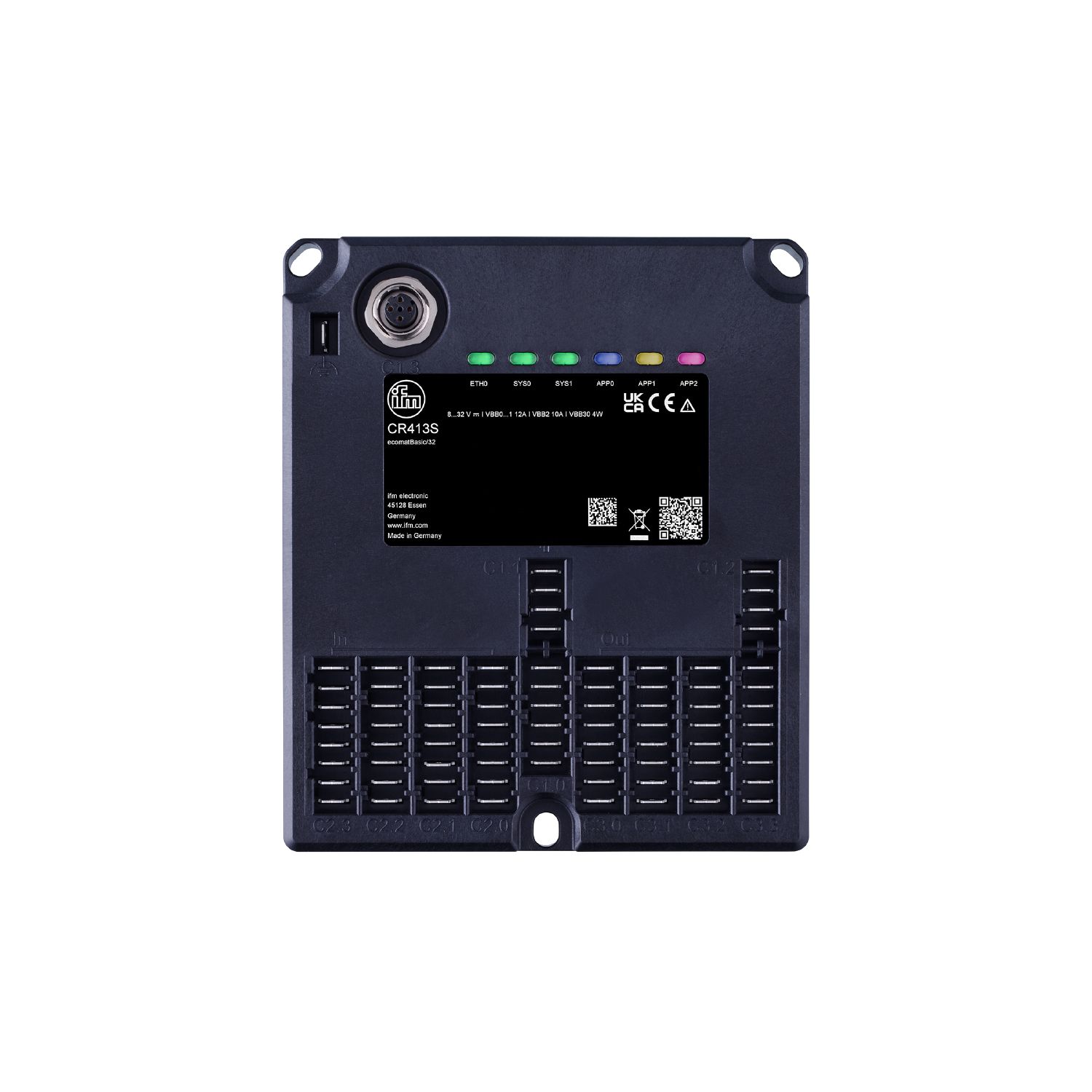 Программируемый контроллер для мобильных машин и транспортных средств CR413S IFM