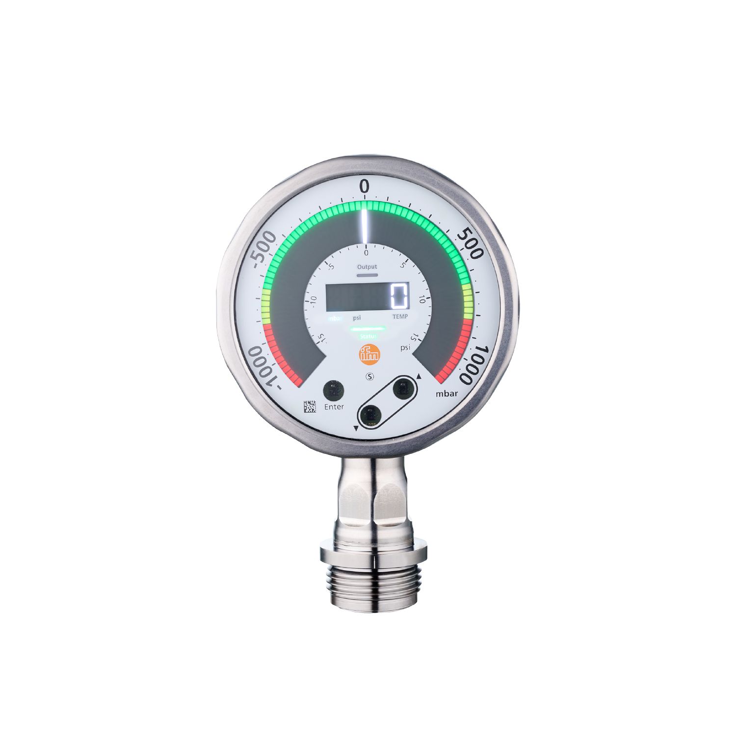 Датчик давления с плоской мембраной с дисплеем PG1709 IFM