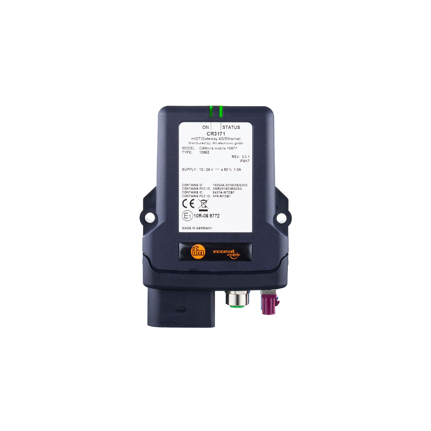 Ethernet LTE/GNSS модем CR3171 IFM