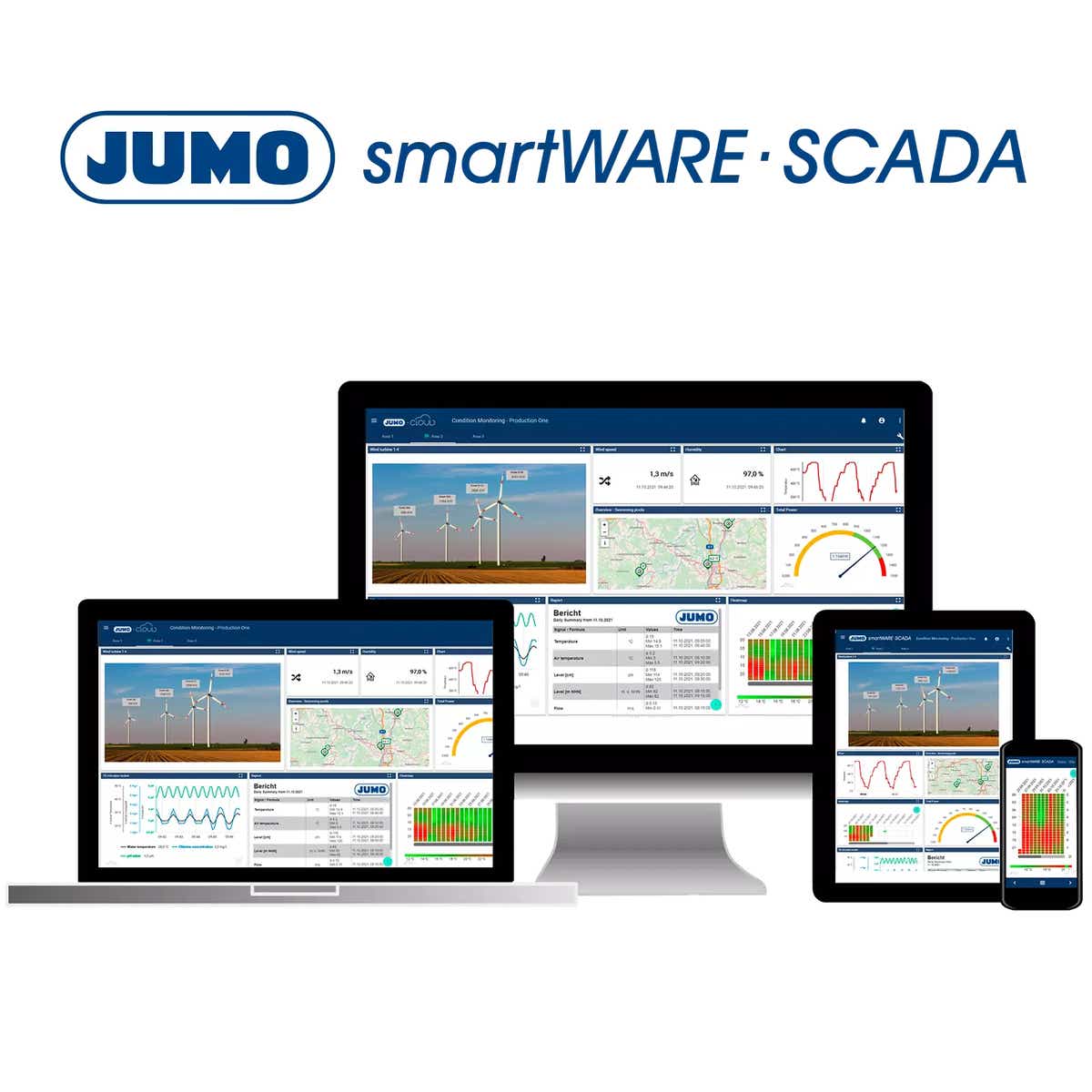 ПО для мониторинга и управления процессами smartWARE SCADA JUMO 701820