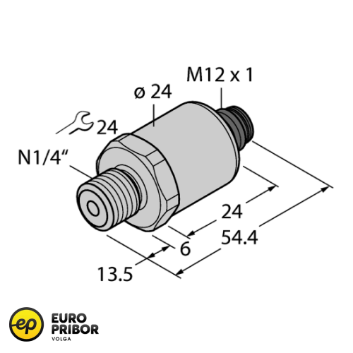 Датчик давления TURCK PT6R-2004-I2-H1143