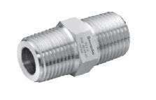 Ниппели с шестигранником. Резьба NPT х ISO коническая