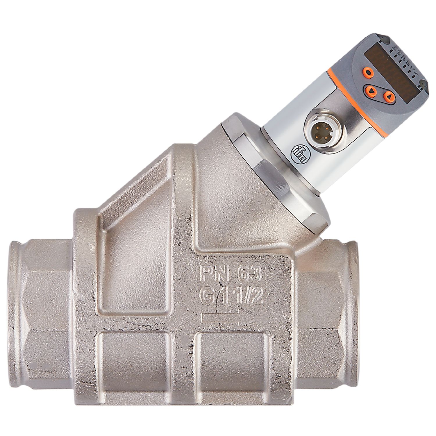 Датчик расхода с элементом защиты от обратного потока и дисплеем SB7256 IFM