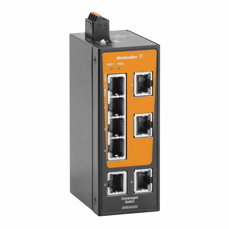 Управляемый коммутатор Weidmuller IE-SW-BLB-08-8TX