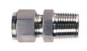 Штуцер с наружной резьбой. Метрический диапазон / коническая резьба NPT