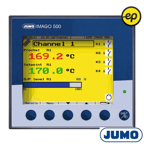 Контроллер процессов JUMO DICON замена IMAGO 500
