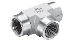 Тройники с внутренней резьбой. Резьба NPT