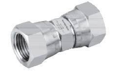 Муфты с накидными гайками. Резьба ISO цилиндрическая