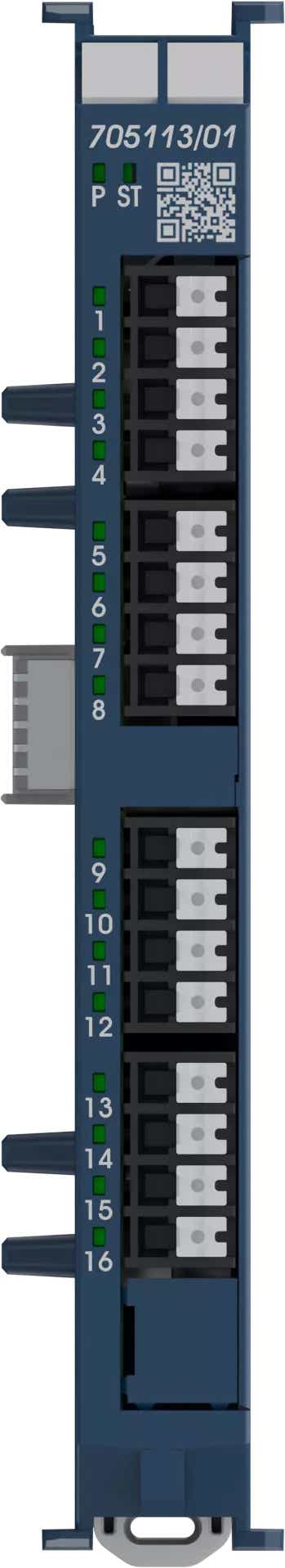 4-канальный модуль аналоговых входов для системы автоматизации JUMO variTRON I/O system JUMO 705113