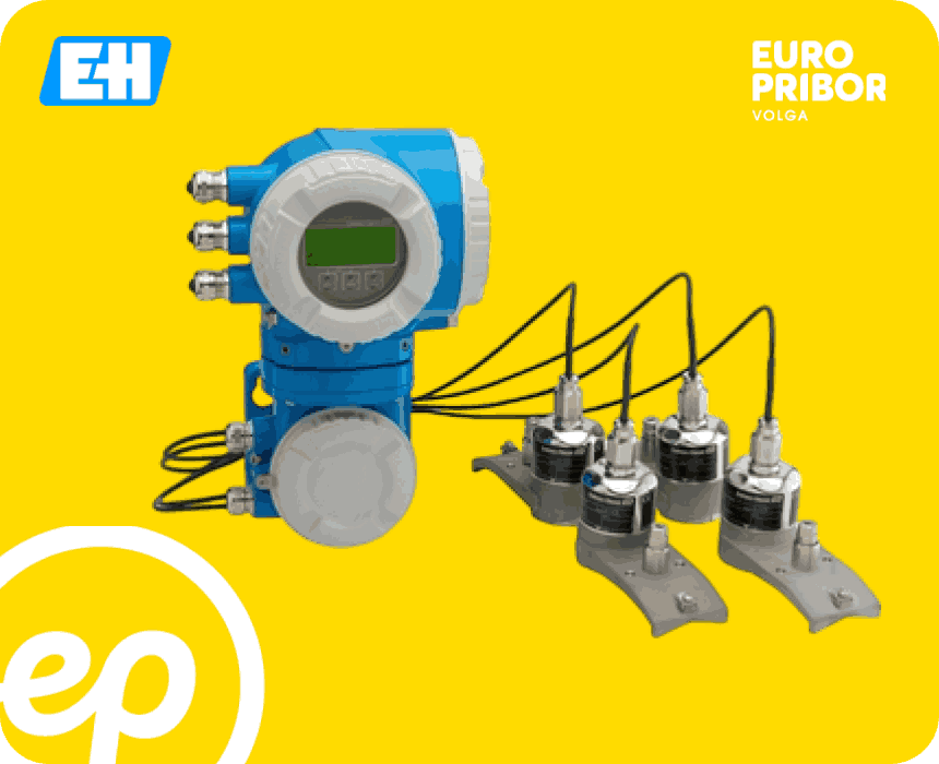 Ультразвуковой накладной расходомер Proline Prosonic Flow P 500 Endress+Hauser
