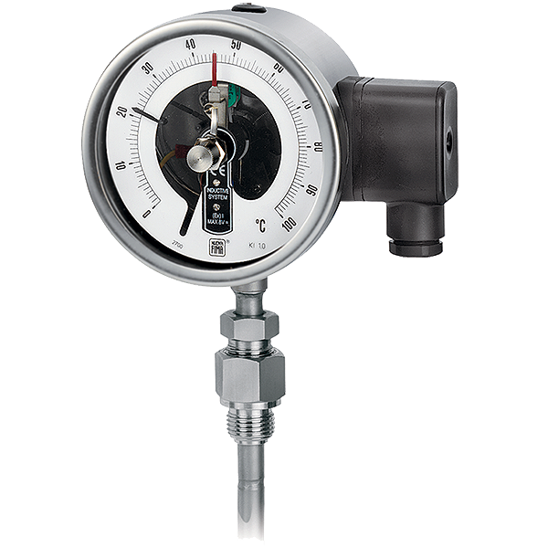 Термометры с электрическими контактами TCE DN100