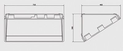 Защитный козырек для измерительных приборов Модель 350N, фото 3