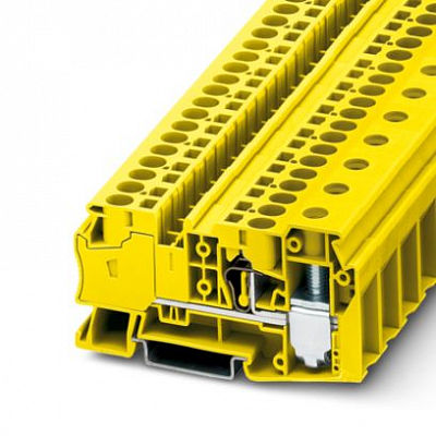 Клемма потенциальные блоки STU 35/4X10 YE Phoenix Contact, фото 1