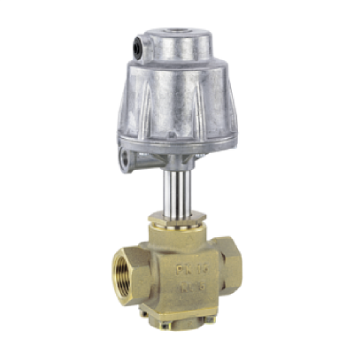 Многоходовой седельный клапан с пневмоприводом GEMU 314