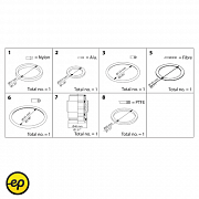 Запасные части и принадлежности для Клапанов Danfoss SVA125 148B6067