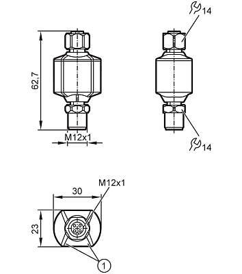 Bluetooth Mesh IO-Link адаптер EIO344 IFM, фото 2