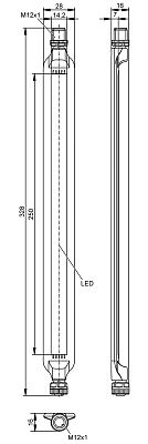 Подсветка станка DV3011 IFM, фото 2