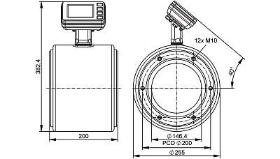 Магнитно-индуктивный расходомер SMF921 IFM, фото 2