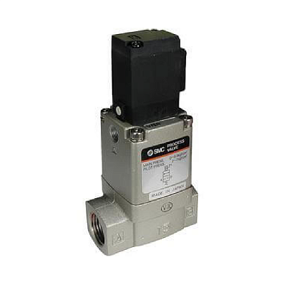 Клапан для пневматических и пневмогидравлических систем (с электроуправлением) SMC VNA