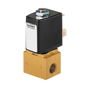 Клапан прямого действия Burkert тип 6012, 3/2-ходовой электромагнитный