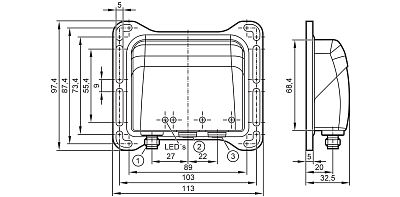 Беспроводной IoT-шлюз AIK050 IFM, фото 2