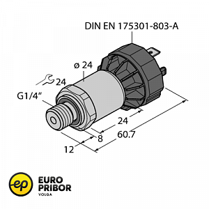 Датчик давления TURCK PT200PSIG-1014-U1-DA91/X