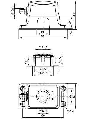 Датчик положения для приводов клапанов MVQ101 IFM, фото 2
