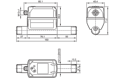 Счётчик расхода сжатого воздуха SD6020 IFM, фото 2