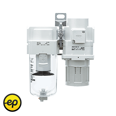 Модульный блок подготовки воздуха со встроенным манометром SMC ACG-B, фото 3