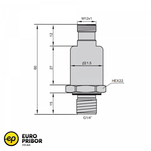 Датчик давления Sentinel S300G-R003-05-J