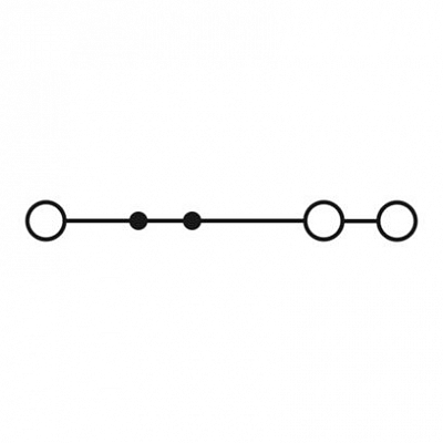 Проходные клеммы STU 4-TWIN BU Phoenix Contact