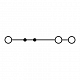 Проходные клеммы STU 2,5-TWIN BU Phoenix Contact