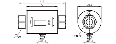 Магнитно-индуктивный расходомер SM7601 IFM, фото 2