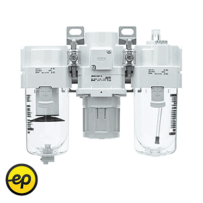 Модульный блок подготовки воздуха со встроенным манометром SMC ACG-B, фото 1