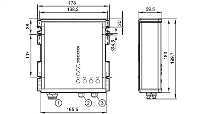 Импульсный источник питания 24 В постоянного тока DN4234 IFM, фото 2
