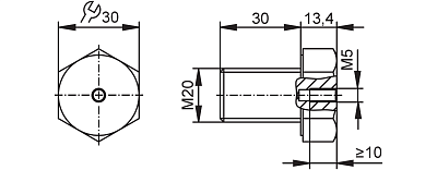 Монтажный адаптер E30535 IFM, фото 2
