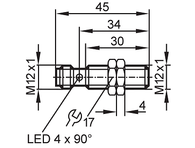Индуктивный датчик IFC204 IFM, фото 2