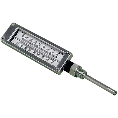 Промышленный стеклянный термометр в водонепроницаемом корпусе TV8