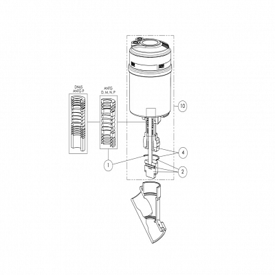 Клапан пневматический регулирующий Burkert 2300, фото 2