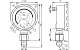 Датчик давления с аналоговым дисплеем PG1402 IFM, фото 3