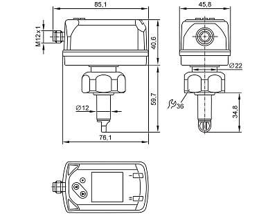 Счётчик расхода сжатого воздуха SD1540 IFM, фото 2