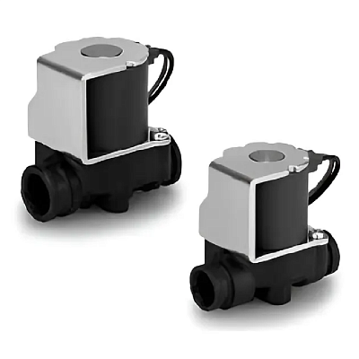 Компактный и легкий 2-линейный клапан с прямым электромагнитным управлением SMC VDW30/40-XF