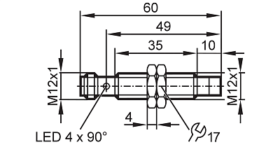 Индуктивный датчик IFP201 IFM, фото 2