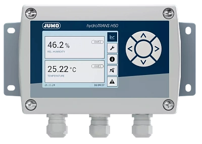Датчик влажности и температуры JUMO hydroTRANS H50 для промышленного применения