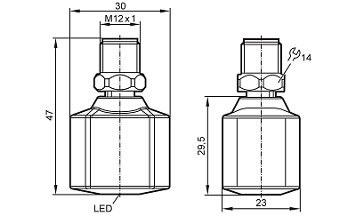 Bluetooth-адаптер IO-Link EIO330 IFM, фото 2