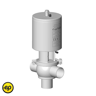 DCX3 запорный клапан с одинарным уплотнением Definox, фото 3