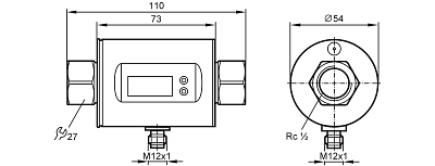 Магнитно-индуктивный расходомер SM6400 IFM, фото 2