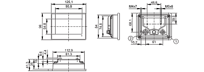 Программируемый графический дисплей для управления мобильными машинами CR1144 IFM, фото 2