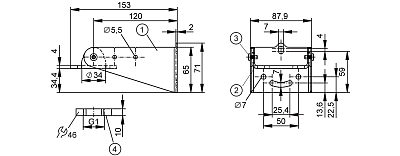 Монтажный комплект LW2XXX E33706 IFM, фото 2